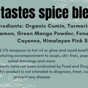 6 tastes spice blend