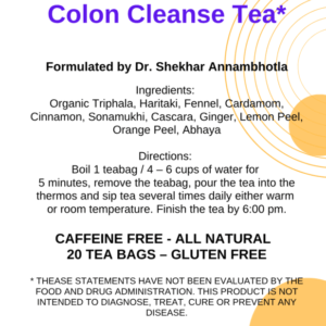 Colon Cleanse Tea