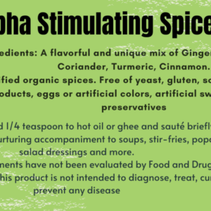 Kapha Stimulating Spice Blend