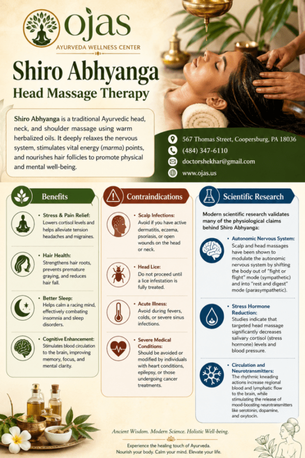 Shiro Abhyanga Therapy