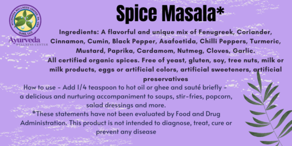 Spice Masala