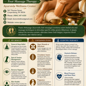 Paada Abhyanga Therapy