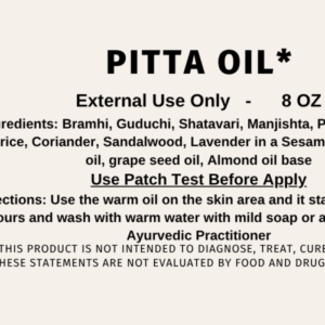 Pitta Oil