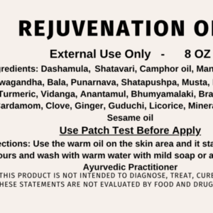 Rejuvenation Oil