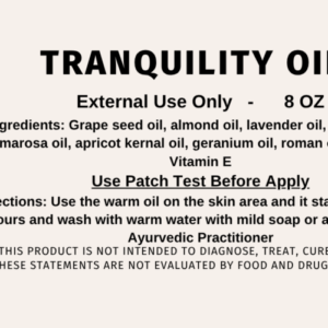 Tranquility Oil