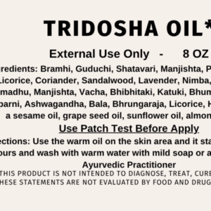 Tridosha Oil