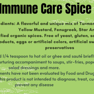 Immune Care Spice Blend