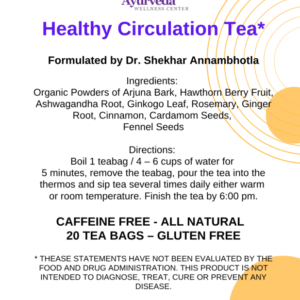 Healthy Circulation Tea