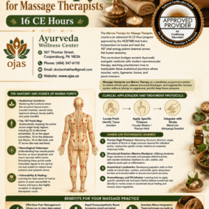 Marma Therapy for Massage Therapists