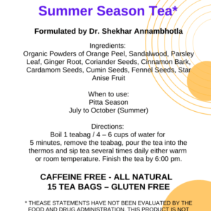 Summer Season Tea